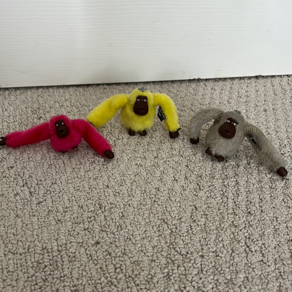 Kipling keychain monkeys